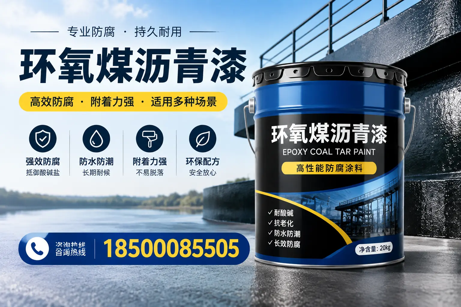 环氧煤沥青漆在不同气候条件下的表现分析,汕尾适用性